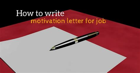 Instantly download motivation letter template for job application in pdf, microsoft word (doc), apple (mac) pages, google docsquickly customize. How to Write Motivation Letter for Job: 16 Best Tips ...