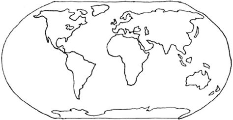 Click the download button to view the full image of free coloring. World map coloring pages 4 clip art - ClipartBarn