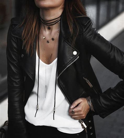30 Street Style Leather Jacket Outfits