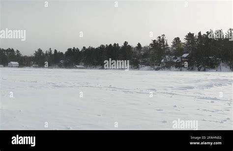 Frozen Lake In High Winds Stock Videos And Footage Hd And 4k Video