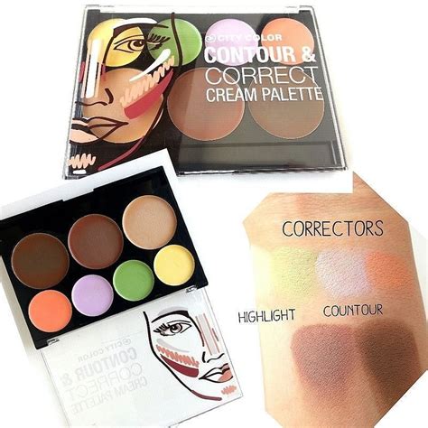City Color Contour And Correct Cream Palette Idr 190000 This All In One