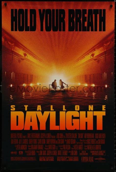 Daylight 1sh 1996 Sylvester Stallone Amy Brenneman Viggo Mortensen