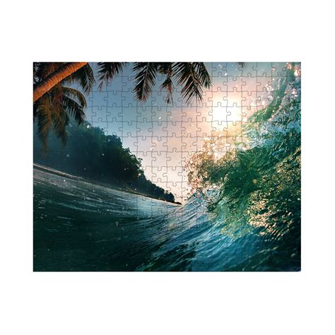 Waves Puzzle 252 Piece Jigsaw Puzzle 10x14 Inch Puzzle For Etsy