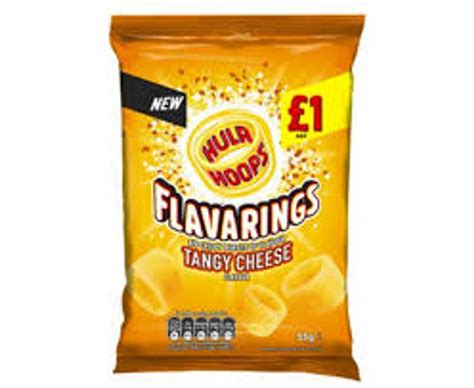 Hula Hoops Flavarings Tangy Cheese 90g Caletoni International Grocer