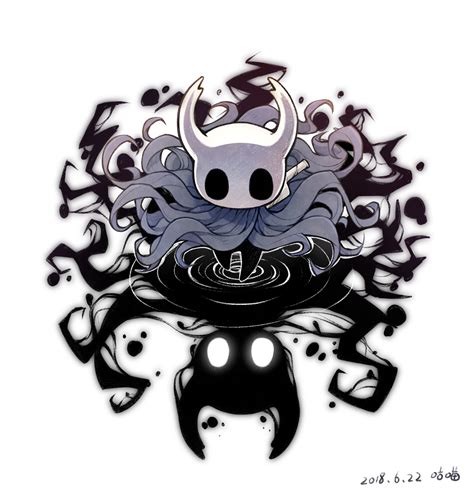 Knight And Shade Hollow Knight Drawn By Uglycat Danbooru