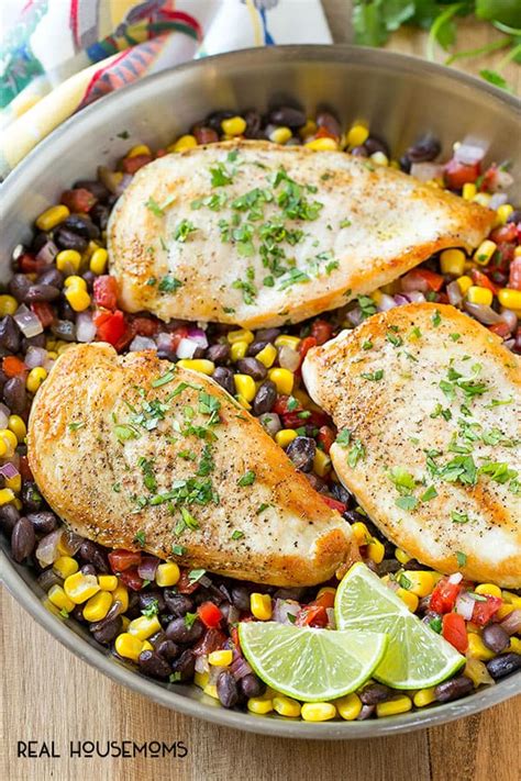 An easy weeknight dinner, all cooked in one pot, made with simple pantry staples! One Pot Mexican Chicken ⋆ Real Housemoms