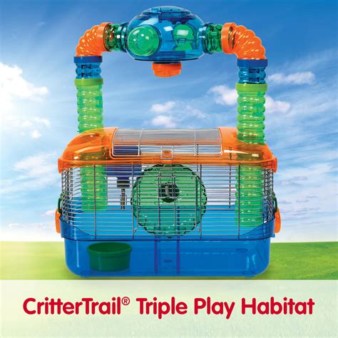Kaytee Critter Trail Triple Play 3 In One Habitat For Hamsters Amazon