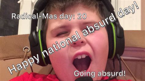 National Absurd Daysgoing Absurd Radical Mas Day 21 Youtube