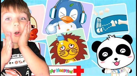 Babybus Kids Games Baby Panda My Hospital Youtube