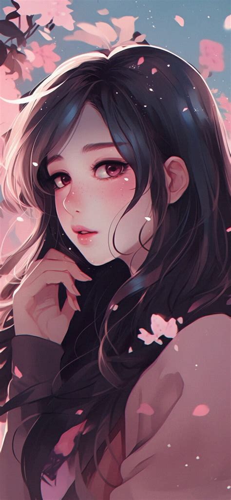 Pretty Anime Girl Pink Wallpapers Anime Girl Wallpapers Iphone