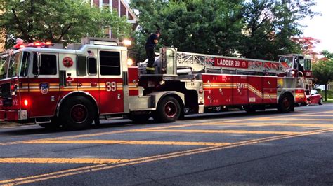 Brand New Fdny Tiller 39 Responding To A Smoke Condition In Van