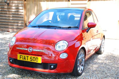 It is equipped with a automatic transmission. For Sale: Fiat 500 '200 Ferrari Dealer' Edition | My Car Heaven