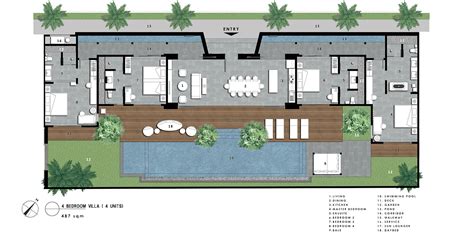 Bali Villa Floor Plans Floorplansclick