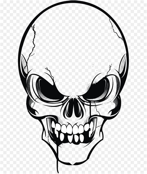 Human Skull Symbolism Drawing Clip Art Skull Png Download 7091056