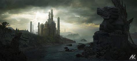 Matte Paintings Selection On Behance
