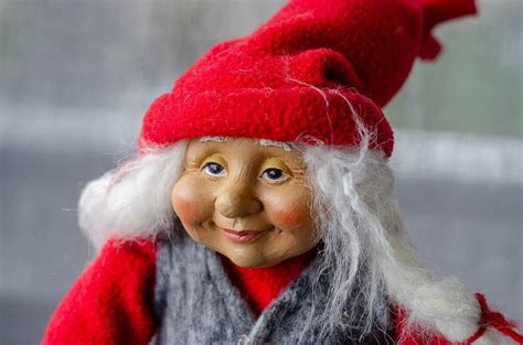 Scandinavian Santas Wife Norwegian Swedish Nisse Tomte Christmas