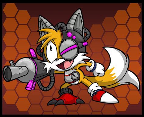 Tails The Happy Cyborg Fox Artist The Driz R Milesprower