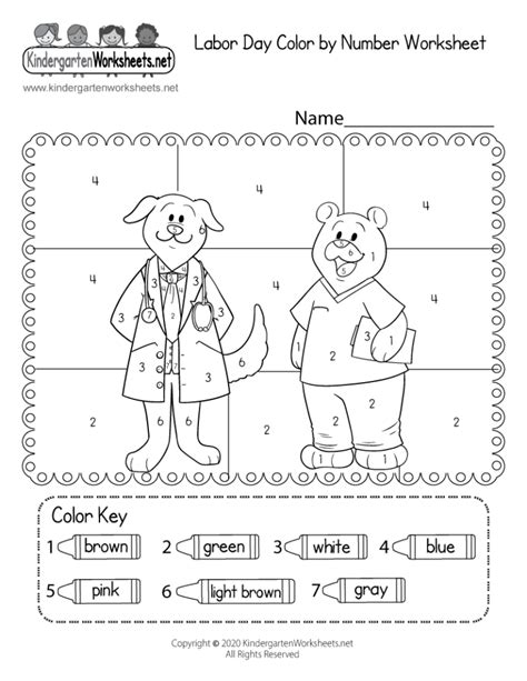 Free Printable Labor Day Worksheets Peggy Worksheets