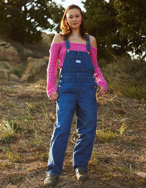 Levis Vintage Womens Overalls No Hippies Medium Indigo Tillys