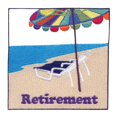 Retirement Embroidery Design Annthegran