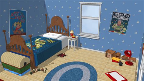 Toy Story Andys Room 3d Warehouse
