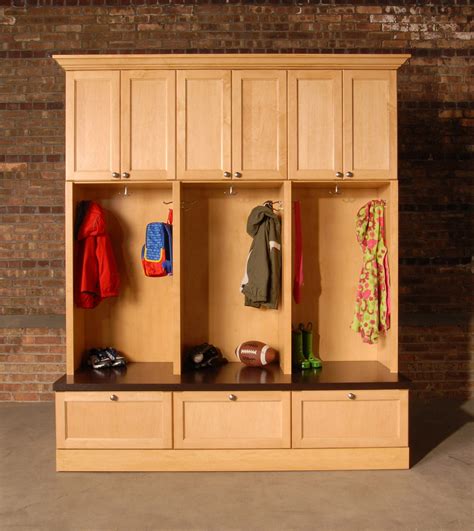 Original Wooden Lockers For Home Mudroom Functional Laundry Kms