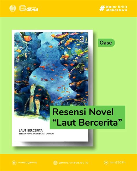 Resensi Novel “Laut Bercerita” | LPK GEMA UNESA