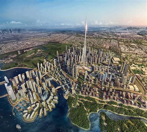 Dubai Creek Harbour Dch Master Plan Uae Vortex Fire