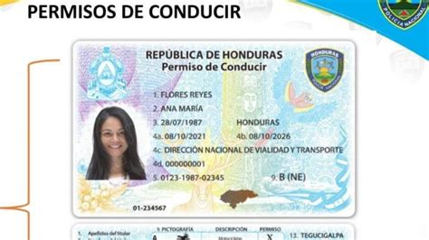 Medidas De Seguridad Que Tendrá El Nuevo Permiso De Conducir De Honduras