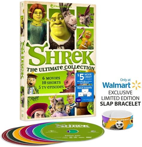 Shrek Ultimate Collection Dvd Walmart Exclusive