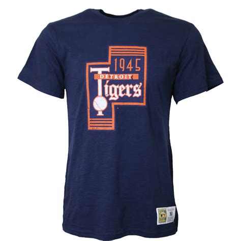 Detroit Tigers Legendary Slub T Shirt Vintage Detroit Collection