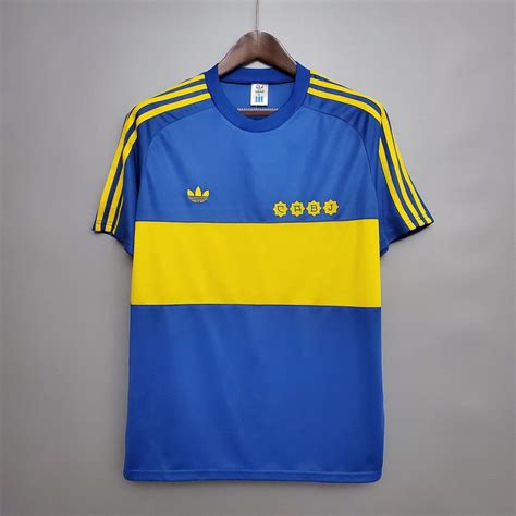 Boca Juniors 1981 Home Retro Football Shirt My Retro Jersey