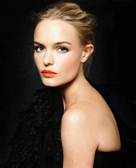 Kate Bosworth Beauty Hair Beauty Orange Lips