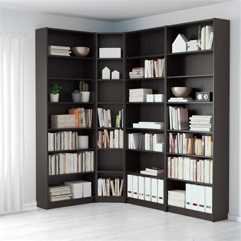 Billy Bookcase Black Brown 215135x28x237 Cm Ikea