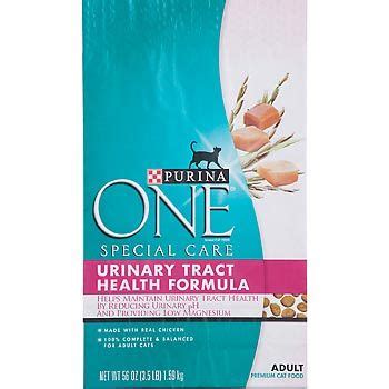 Helps control urinary ph and helps maintain urinary tract health. Purina ONE Special Care Urinary Tract Health Formula Cat ...