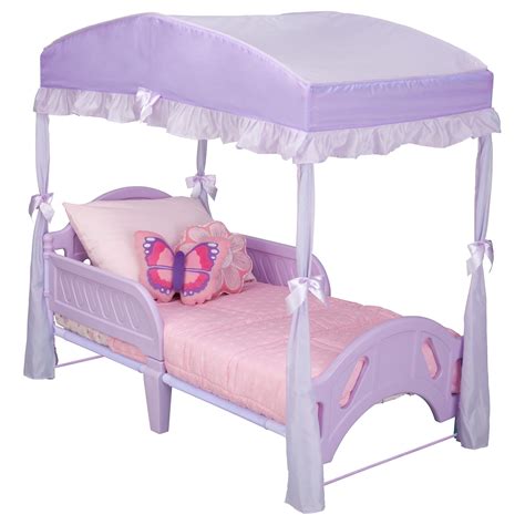 Find everything about it here. Delta Children Children's Girls Canopy for Toddler Bed ...