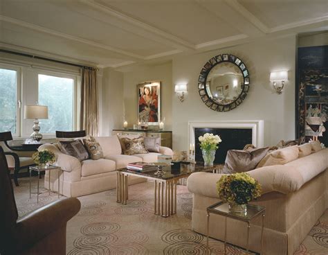 Fifth Avenue Apartment New York City Living Room Dining Room Combo