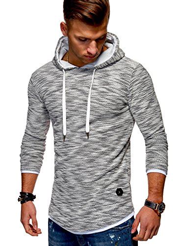 It is slightly oversized and has a drawstring waist for a boxy silhouette option, and elasticated cuffs that you can move up and down your arm. MT Styles Herren 2in1 Oversize Hoodie Pullover ...
