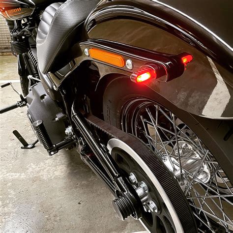 Led Light Rille Passend F R Harley Fender Struts