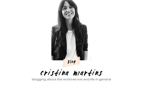 Inspiring Cristina Martins