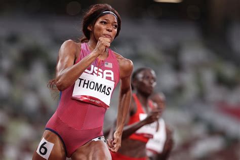 Gabby Thomas Advances To M Final At Olympics Popsugar Fitness Uk