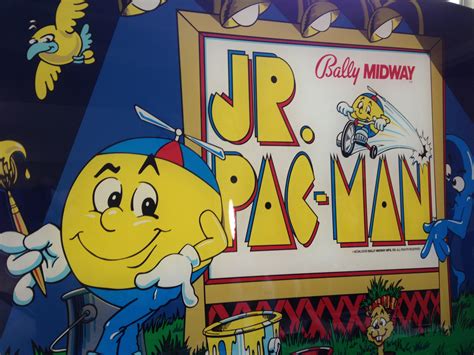 Jr Pac Man Marquee Dedicated
