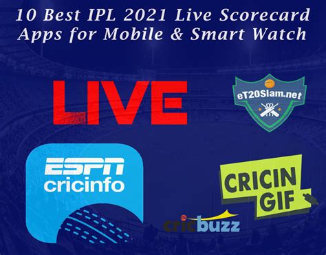 10 Best Ipl Live Scorecard Apps For Mobile And Smart Watch