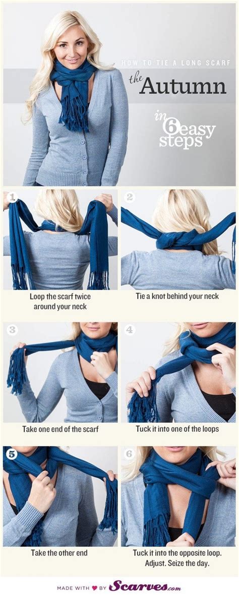 How To Tie A Scarf Everything Youve Ever Wanted To Know Ways To
