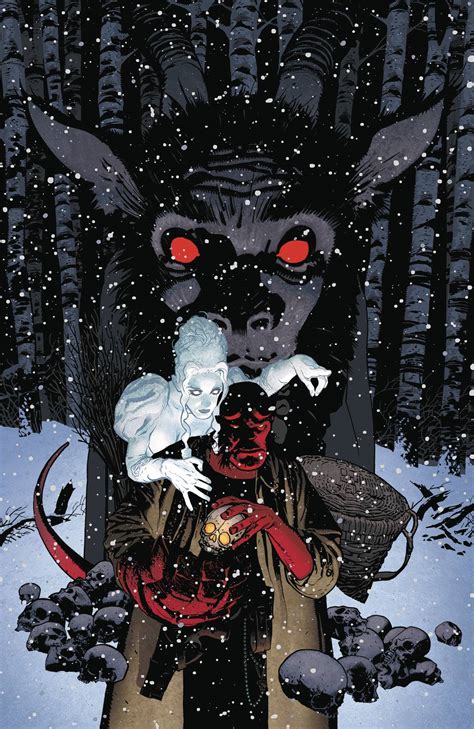 Hellboy Krampusnacht 1 Adam Hughes Cover