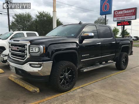 2018 Gmc Sierra 1500 With 20x10 12 Fuel Maverick And 30555r20
