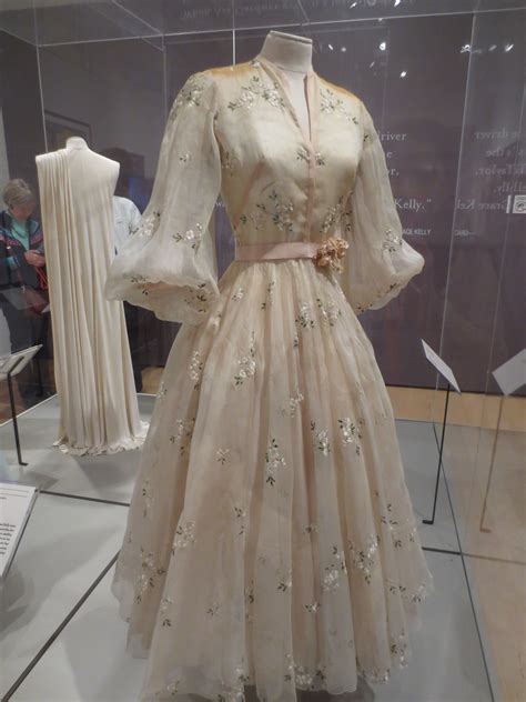 This silk faille composition gets a romantic touch with this structured princess wedding dress has a modified fishtail and sheer sleeves with lace details. From Philadelphia to Monaco: GRACE KELLY- Beyond the Icon ...
