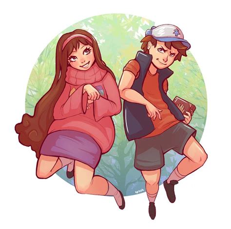 23 fanart gravity falls mabel and dipper anime wp list