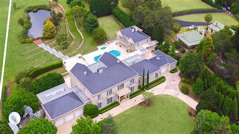Glamour Mansion In Sydneys Hills Region Sells For Record Price