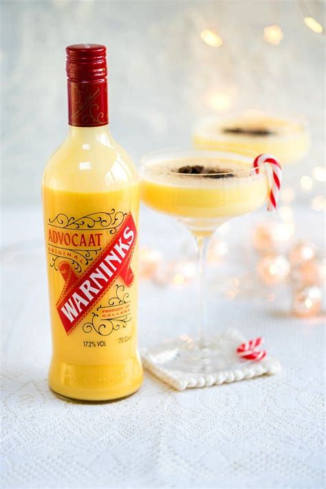Top with whipped cream, and edible rose petal garnish. Snowball festive cocktail with Warninks Advocaat | Xmas ...